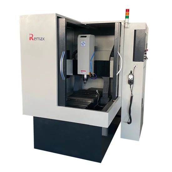 Remax 4050 4040 6060 CNC-Fräsmaschine zum Schneiden und Gravieren von Stahl für den Metallformenbau, CNC-Fräsmaschine