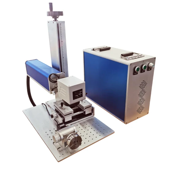 Faserlaser-Markierungsmaschine Druckstahlplatte Ipg Raycus Max Jpt Mopa CNC-Faserlaser-Markierungsmaschine für Metall