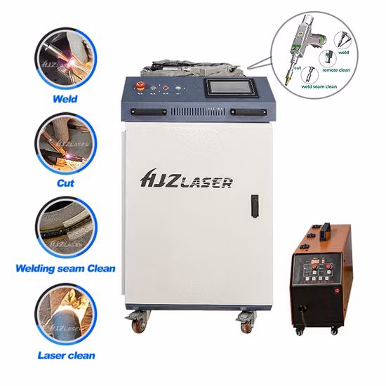 Musteranpassung 1000/1500/2000/3000 W Maßgeschneiderte schnelle Plattform und tragbare Faserlaserschweißmaschine zum Blockieren/Siegeln/Punktieren aller Metalle und seltener Metalle